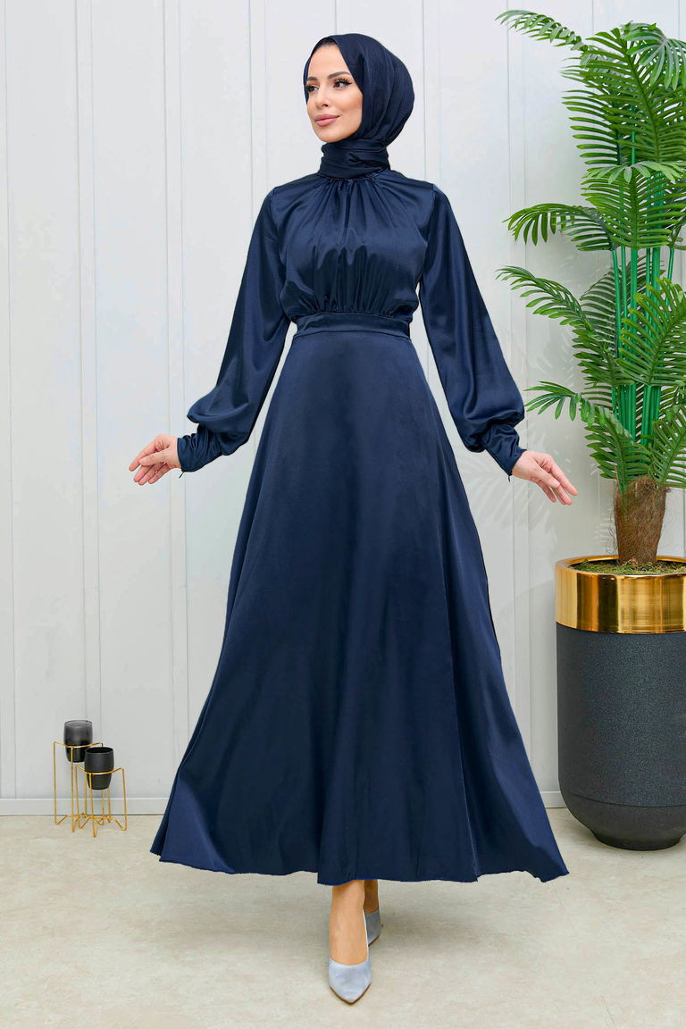 Abiye Lacivert - 11635 - TOFİSA