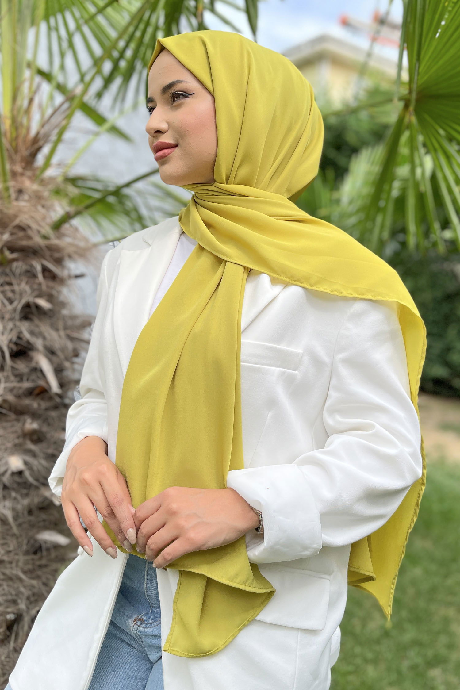 11653-YAG-YESILI Cesika Şal - 2