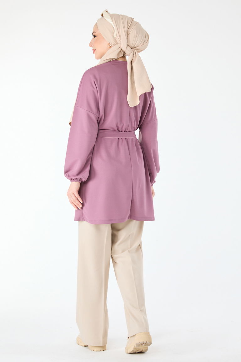 Hırka Lila - 11662 - TOFİSA