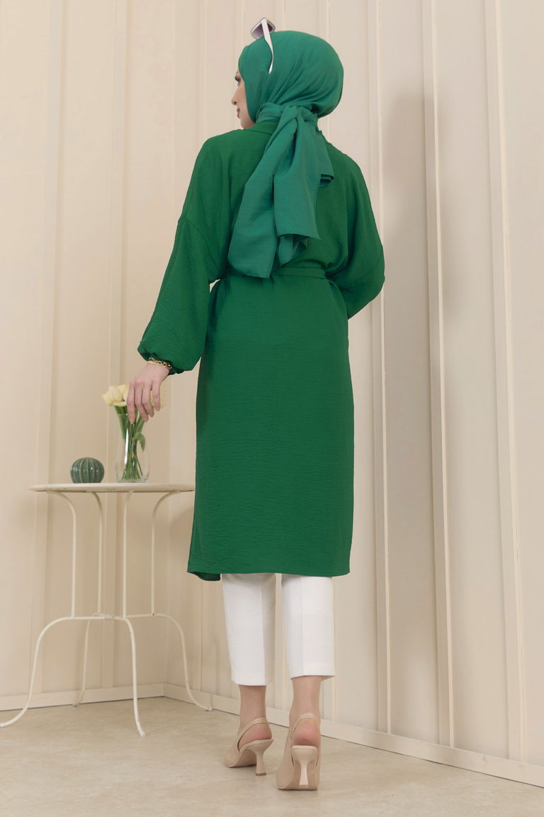 Hırka Yeşil - 11662 - TOFİSA