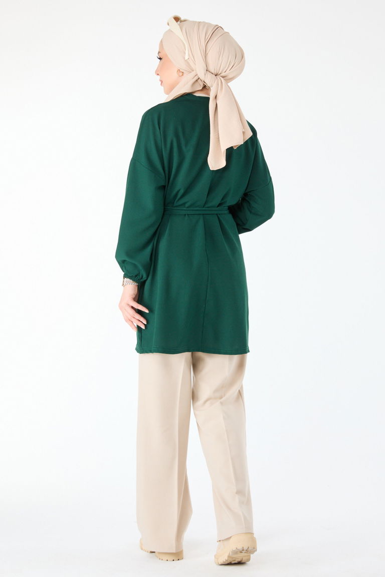 Hırka Yeşil - 11662 - TOFİSA