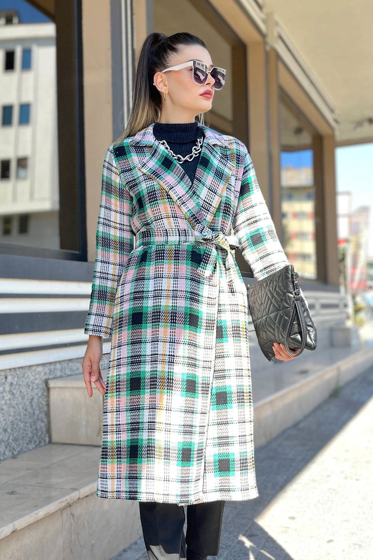 Beli Bağcıklı Kaban Yeşil - 13000 - TOFİSA