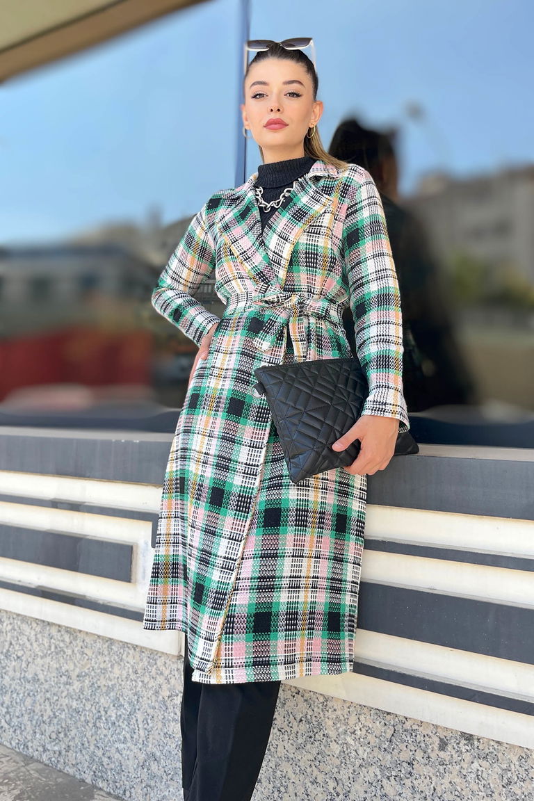 Beli Bağcıklı Kaban Yeşil - 13000 - TOFİSA