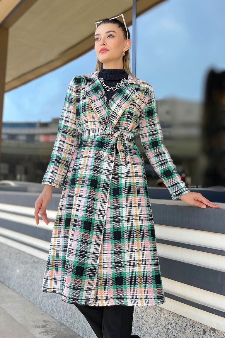 Beli Bağcıklı Kaban Yeşil - 13000 - TOFİSA