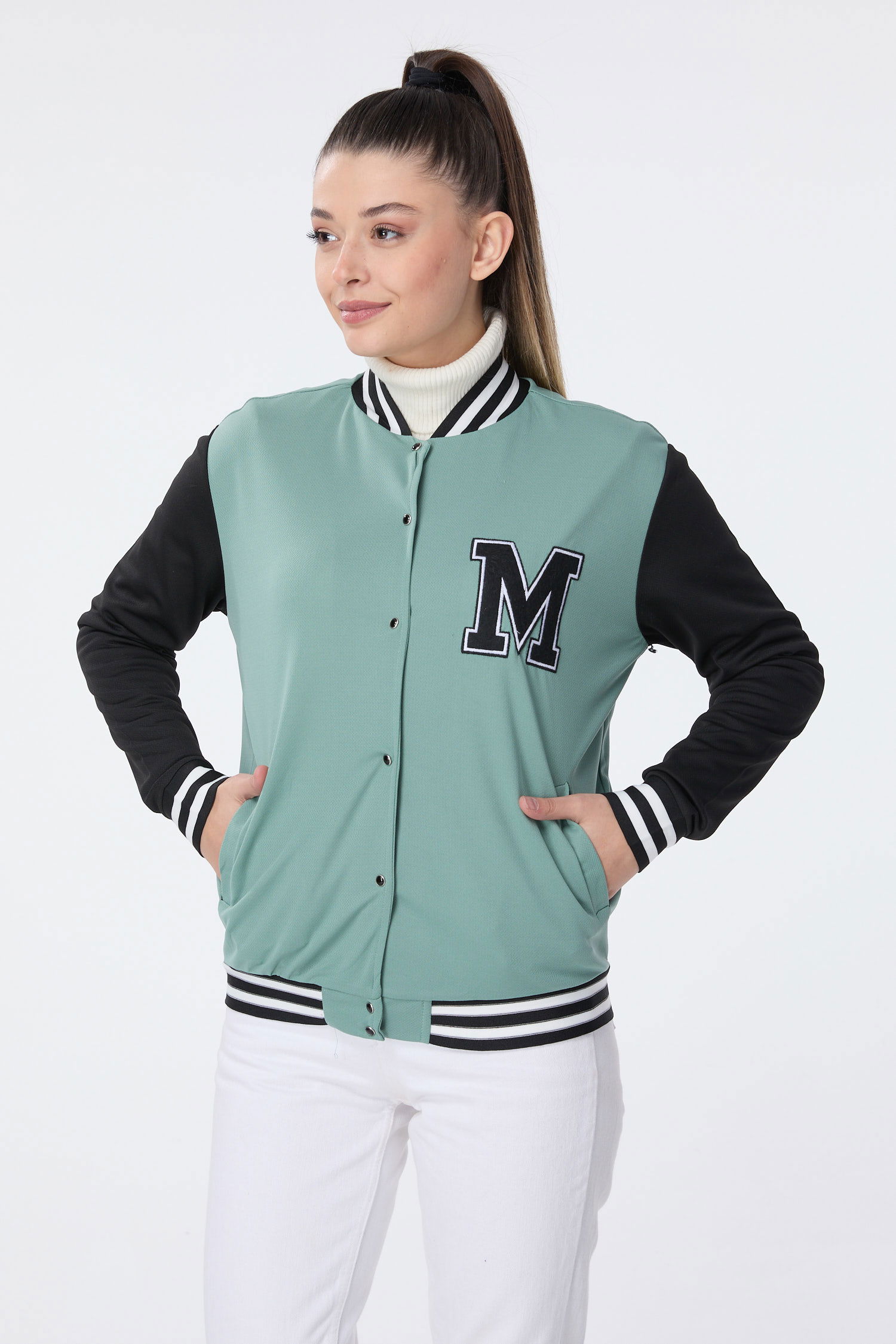 Kolej Ceket Mint - 13003 - 1