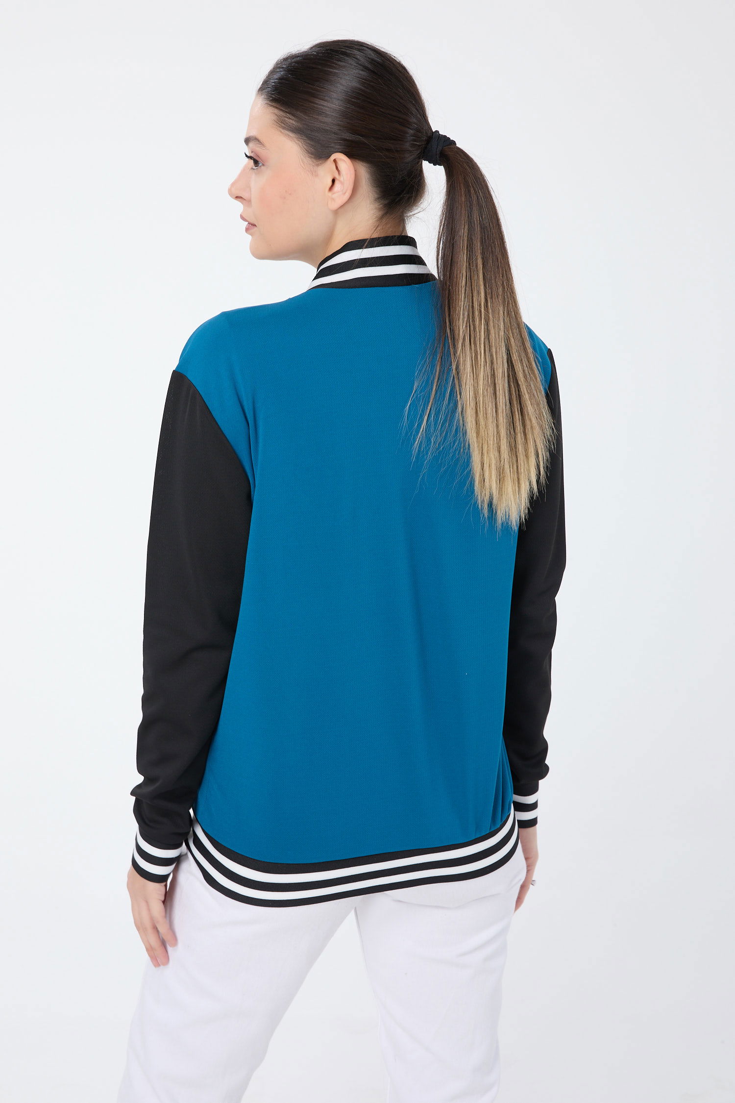 13003-PETROL Kolej Ceket - 6