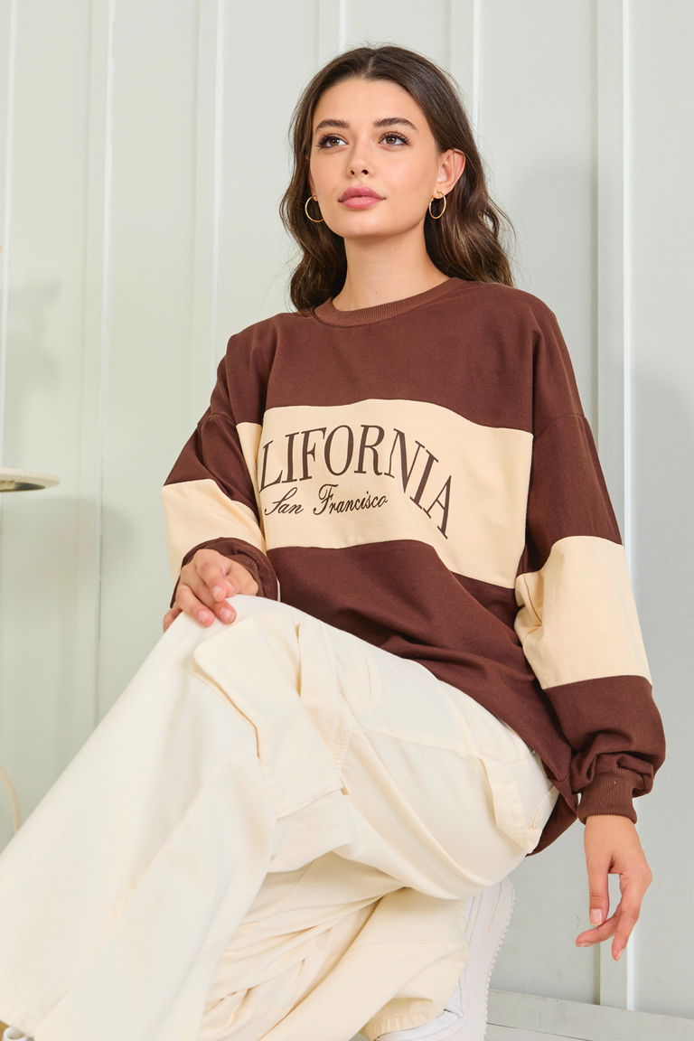 Sweat Kahve - 13006 - TOFİSA