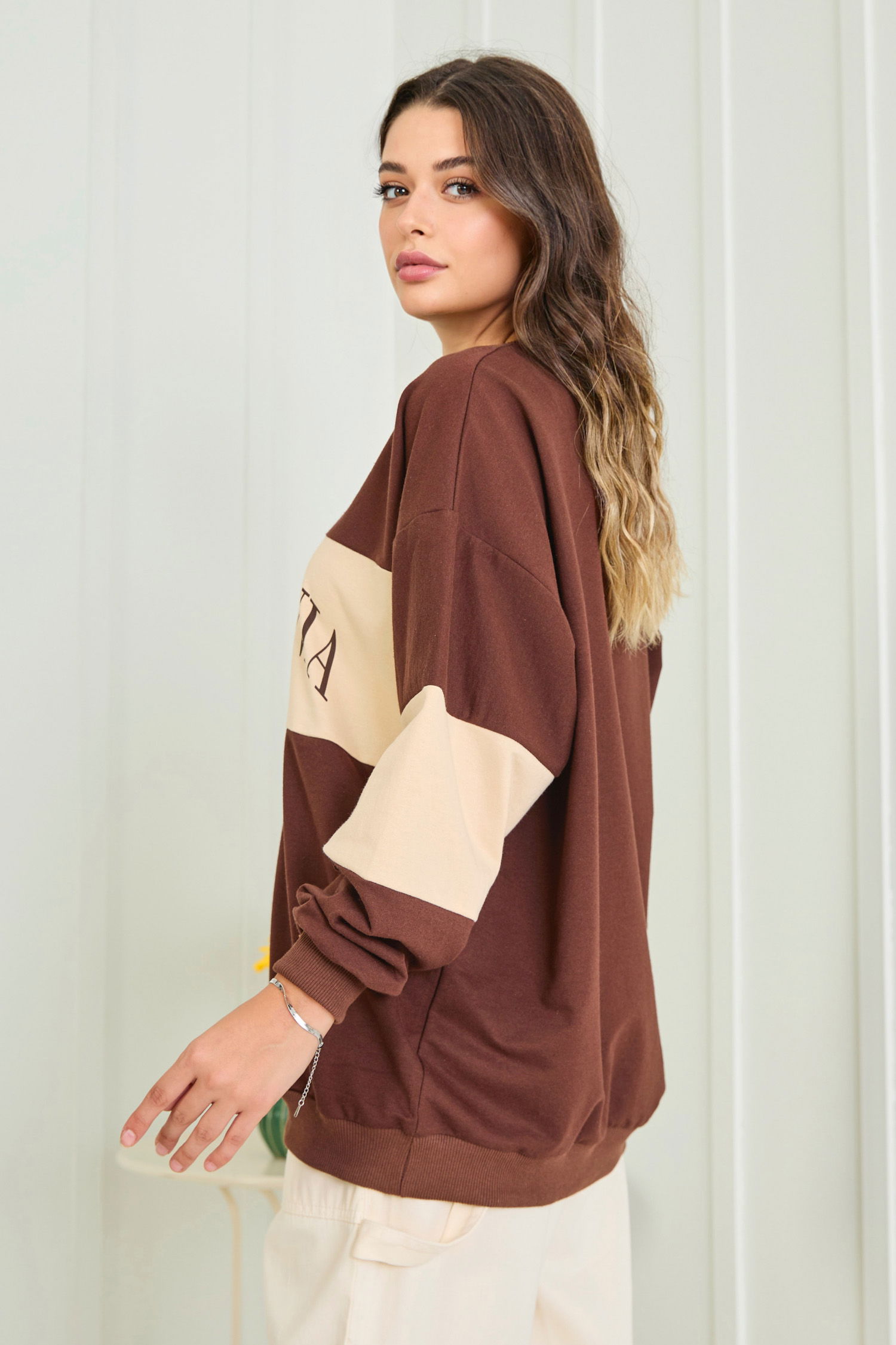 Sweat Kahve - 13006 - 5