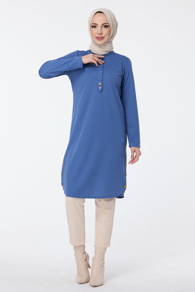 Tunik Indigo - 13015 - TOFİSA