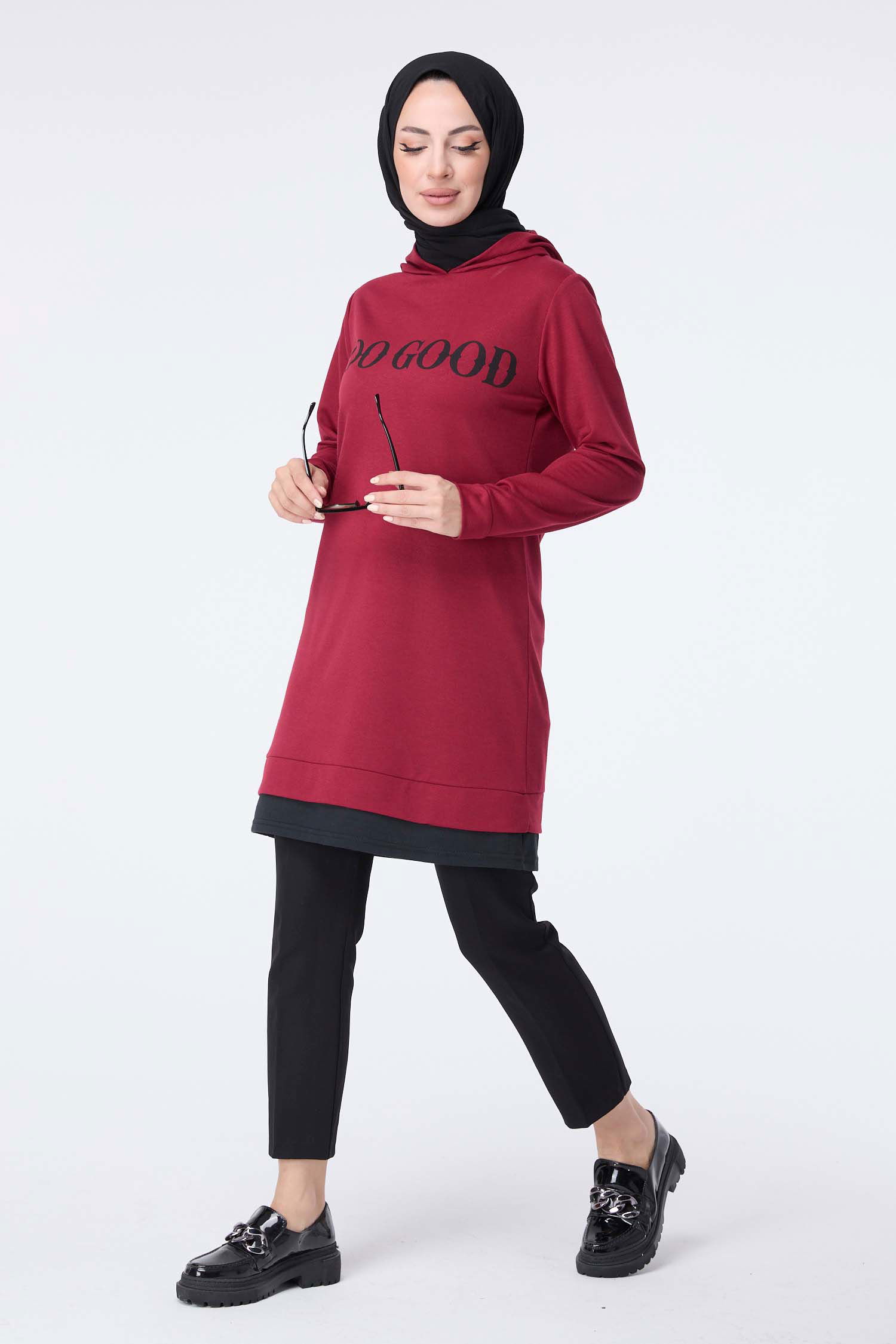 13024-BORDO Sweat - 3