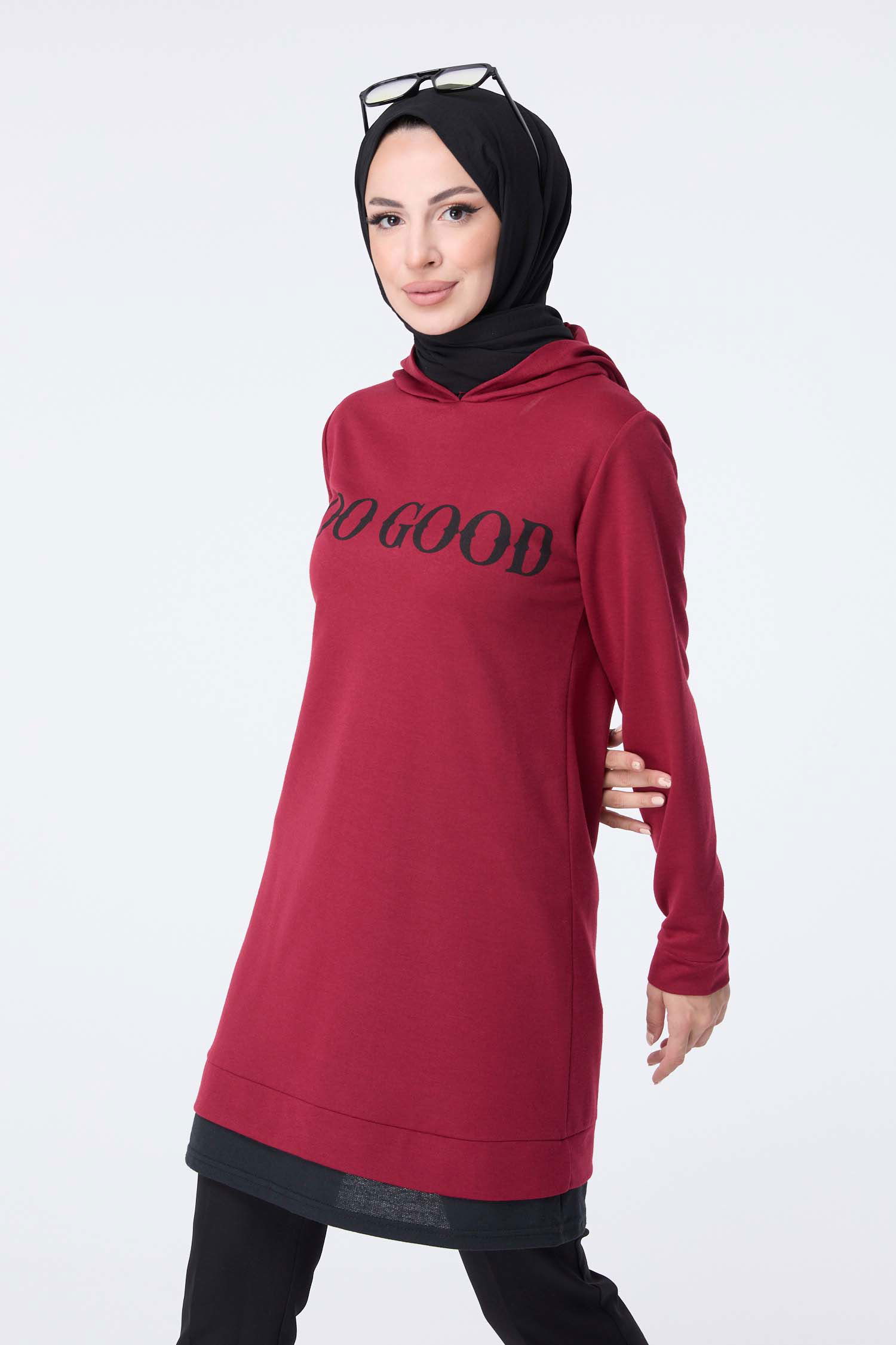 13024-BORDO Sweat - 1