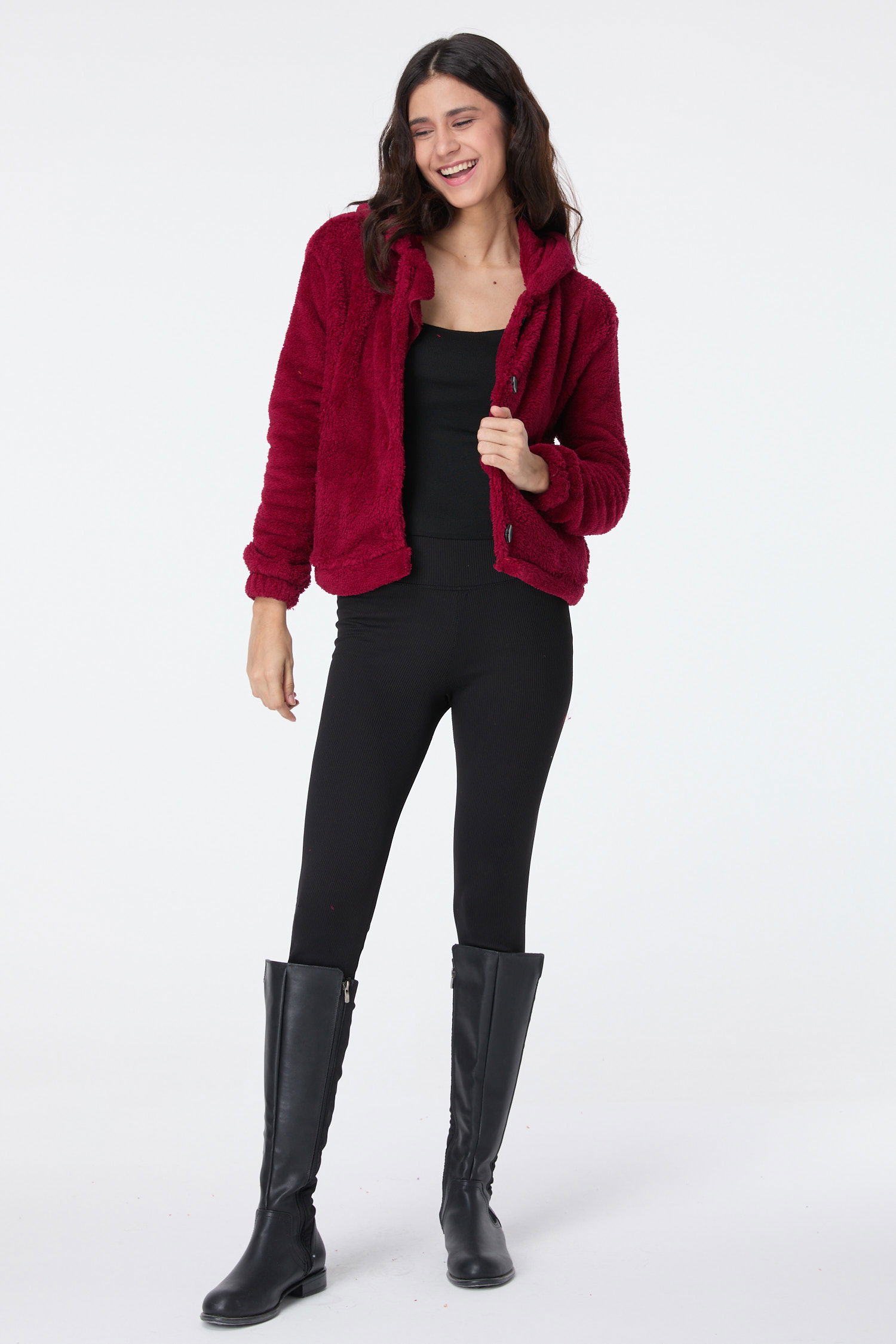 Ceket Bordo - 13047 - 2