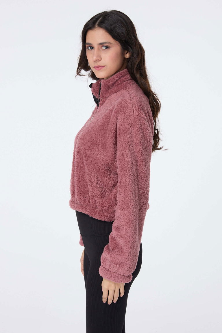 Peluş Crop Gul Kurusu - 13052 - TOFİSA