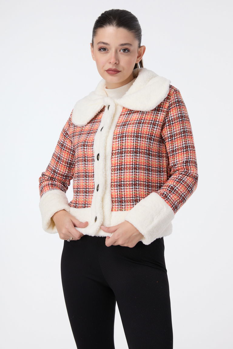 Ceket Oranj - 13053 - TOFİSA