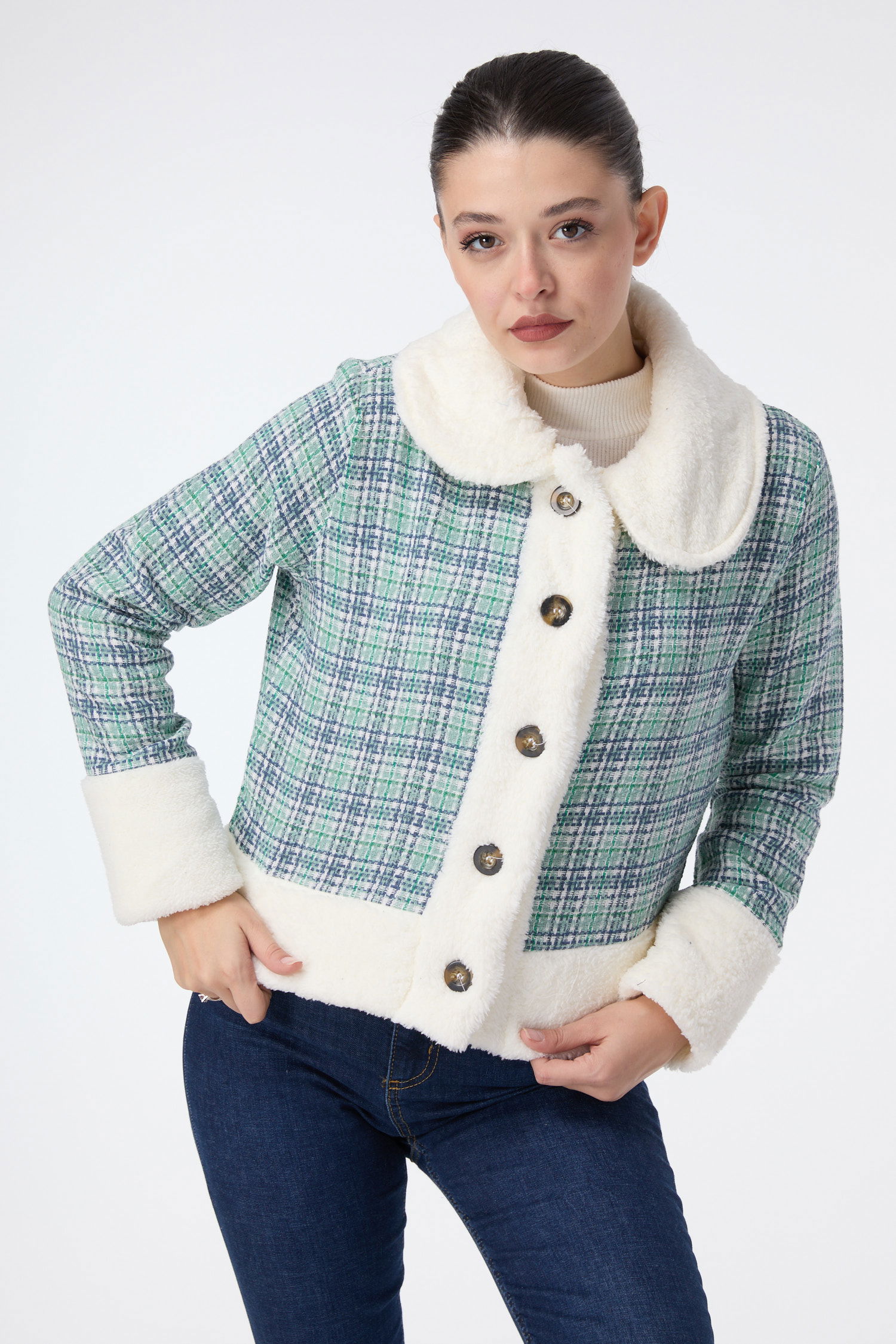 Ceket Yesil - 13053 - 1