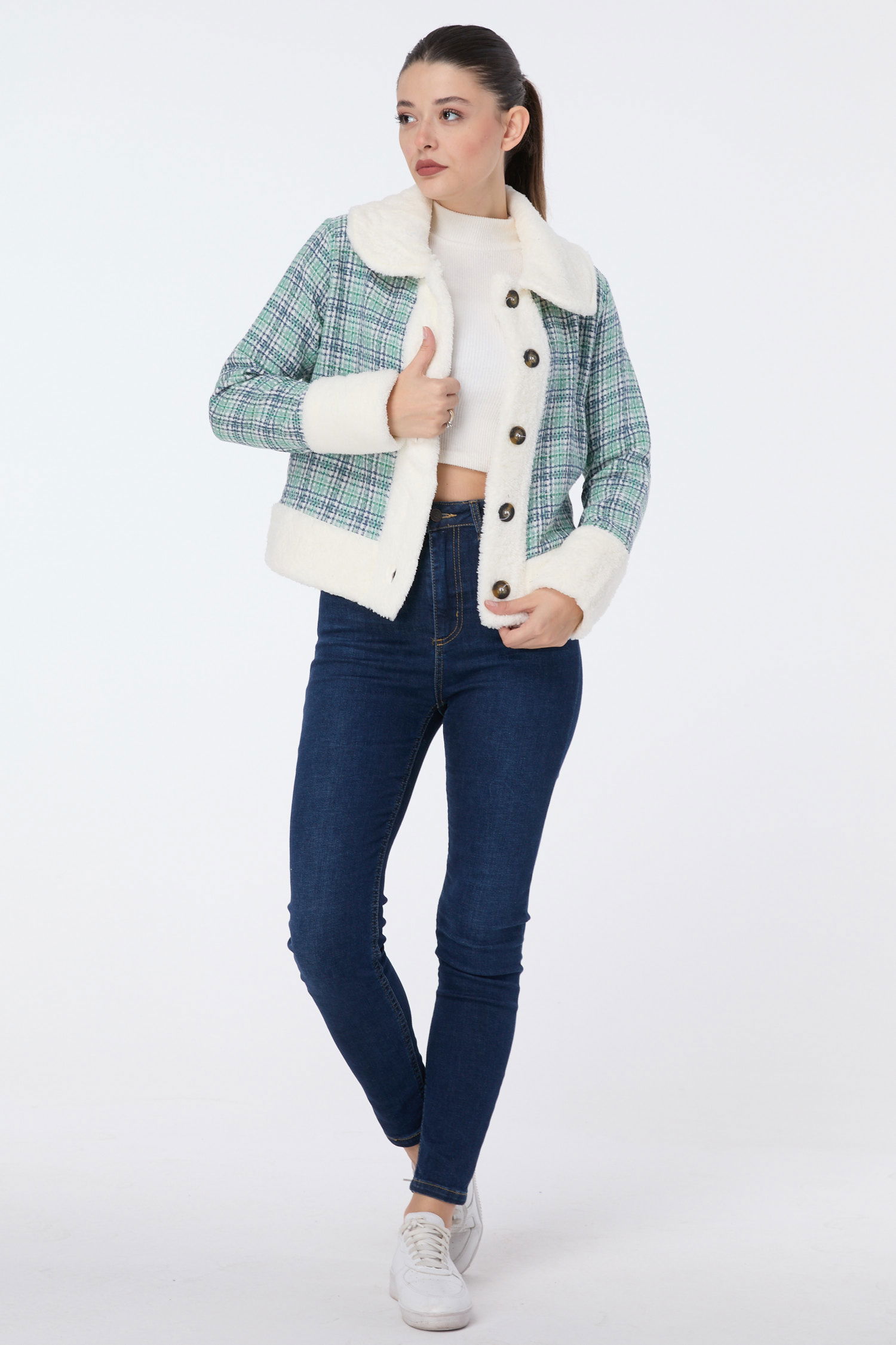 Ceket Yesil - 13053 - 2