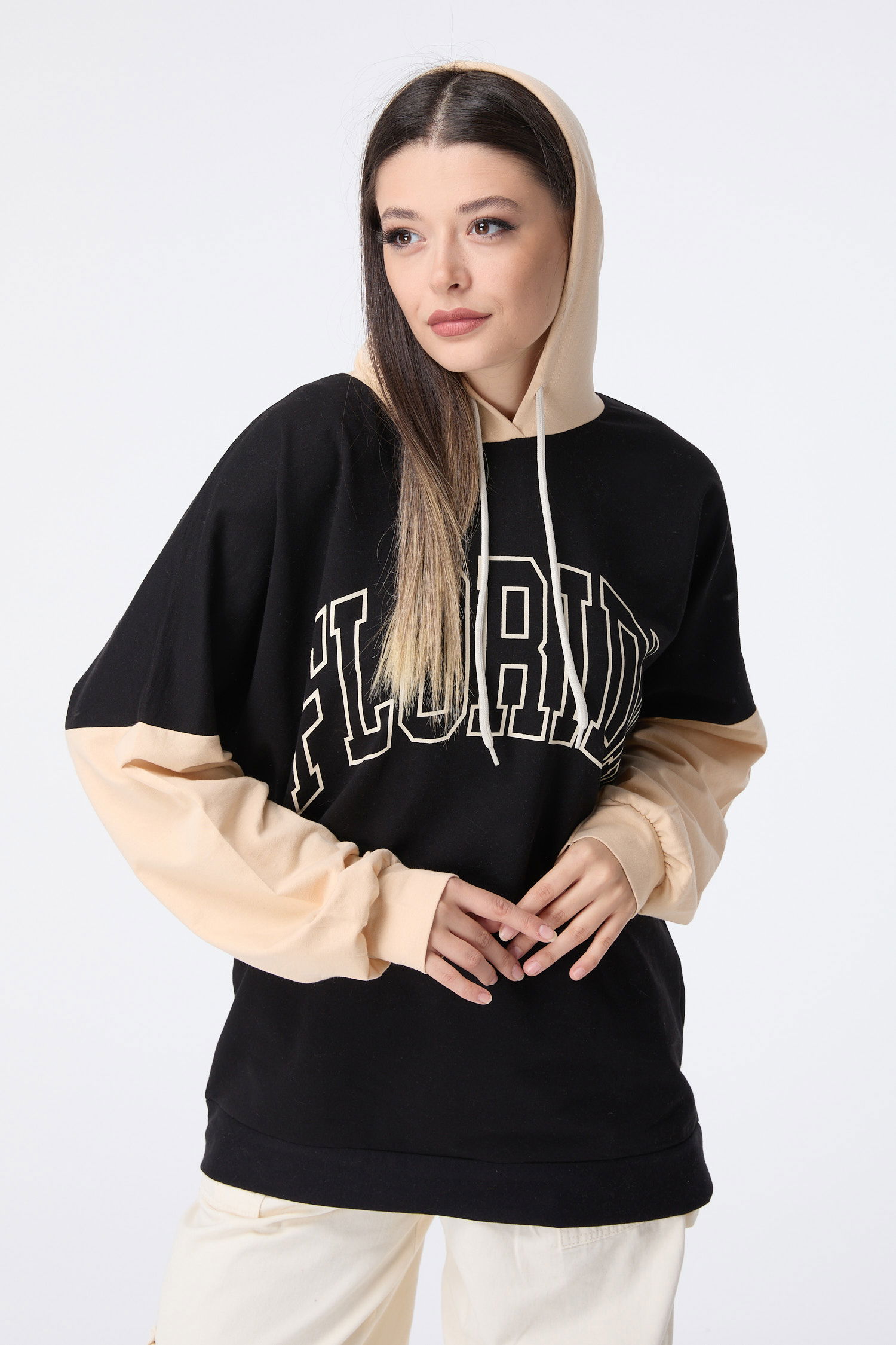 13055-SIYAH Tunik - 3