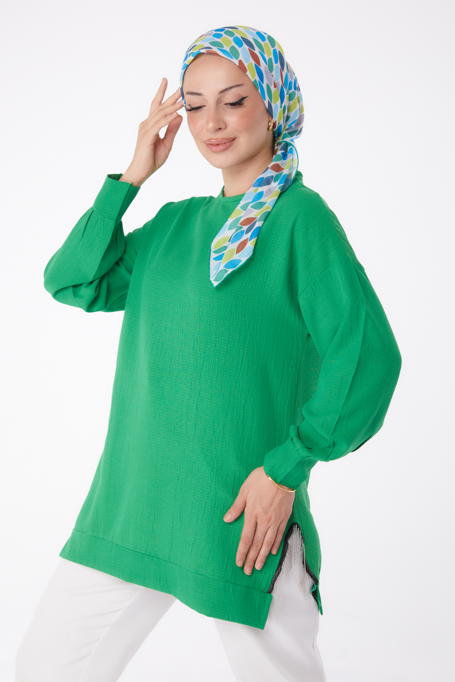Bluz Yeşil - 13059 - 1