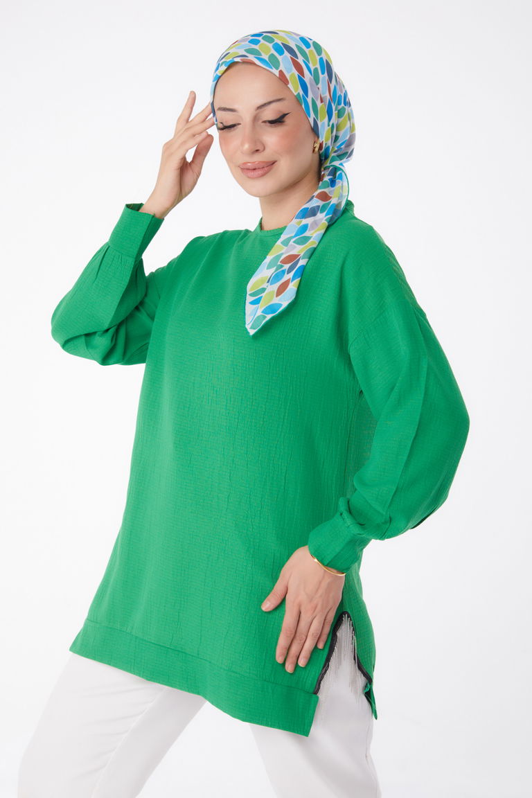 Bluz Yeşil - 13059 - TOFİSA