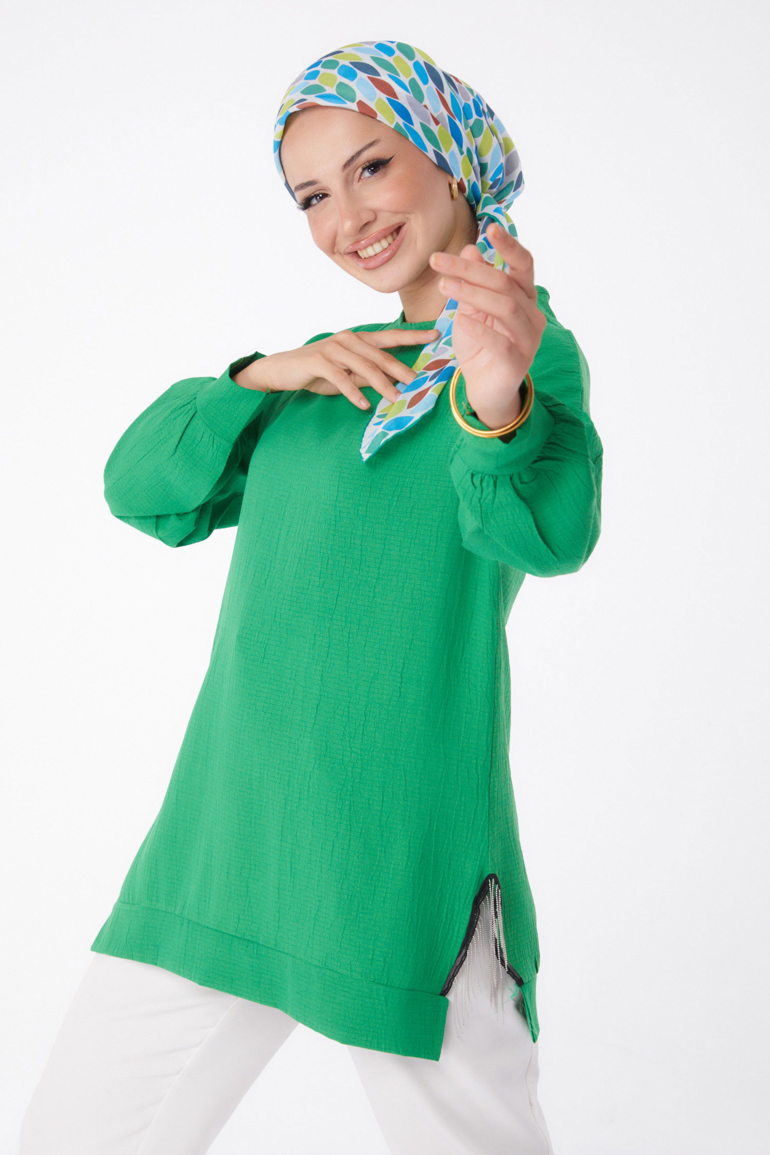 Bluz Yeşil - 13059 - 2