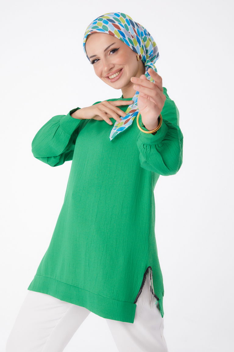 Bluz Yeşil - 13059 - TOFİSA