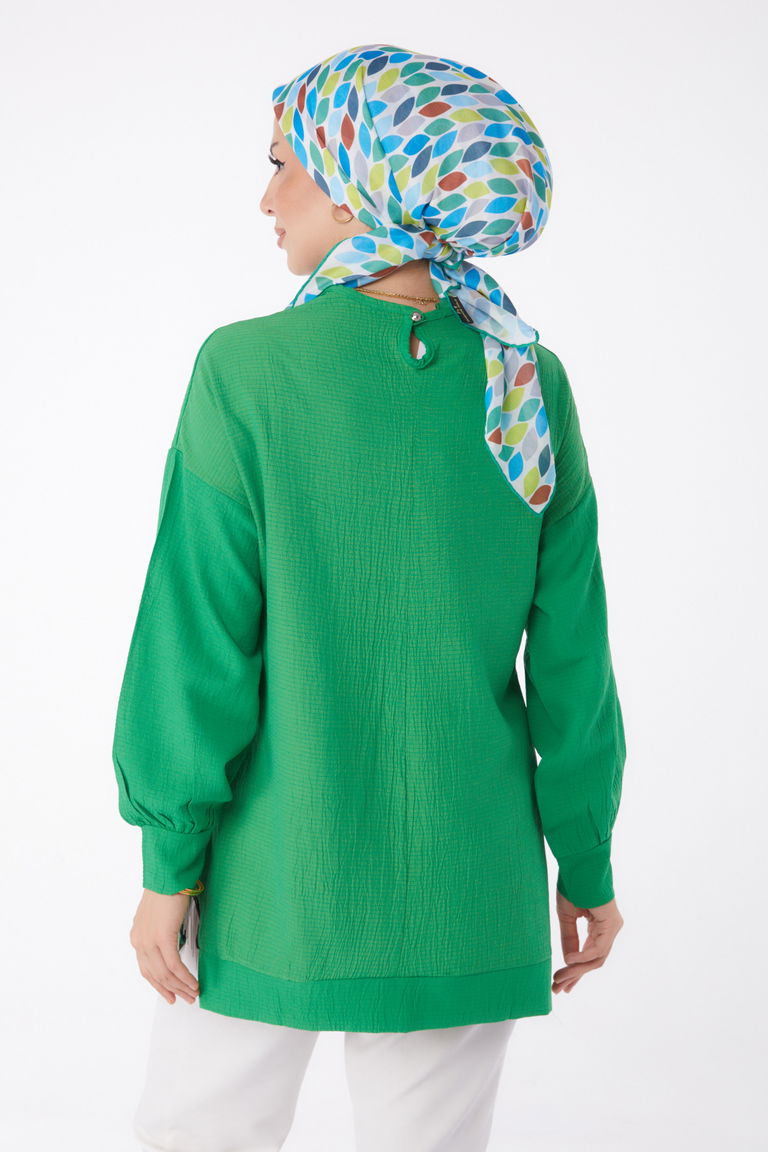 Bluz Yeşil - 13059 - TOFİSA