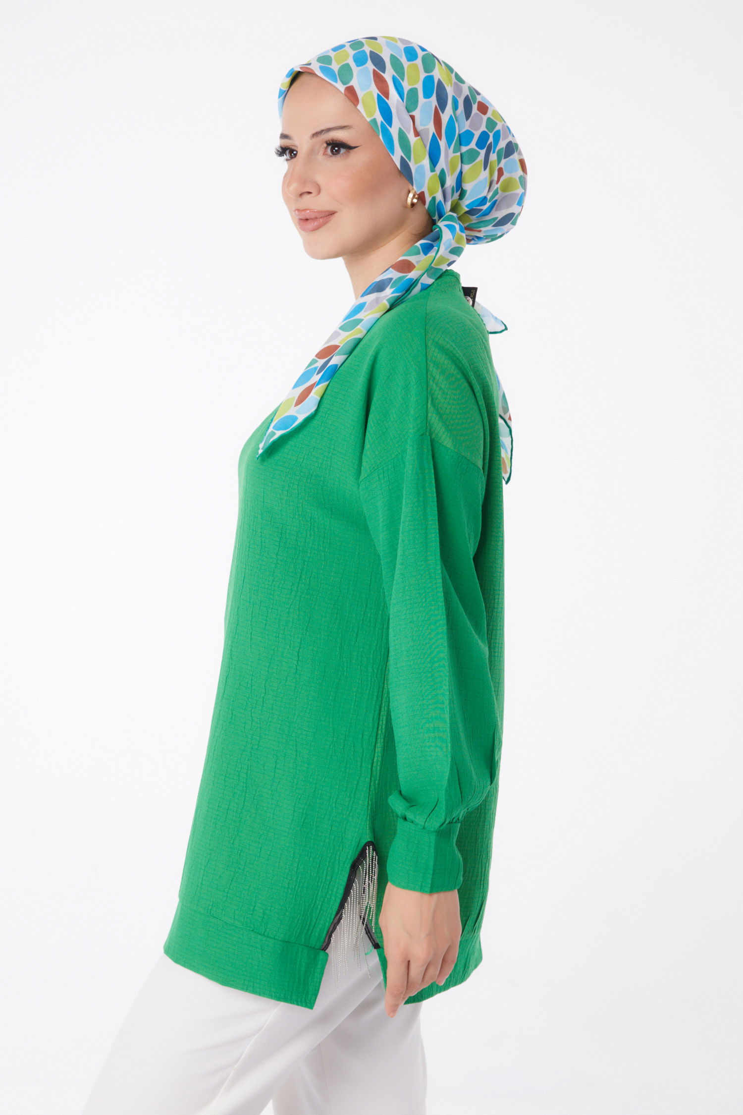 Bluz Yeşil - 13059 - 7