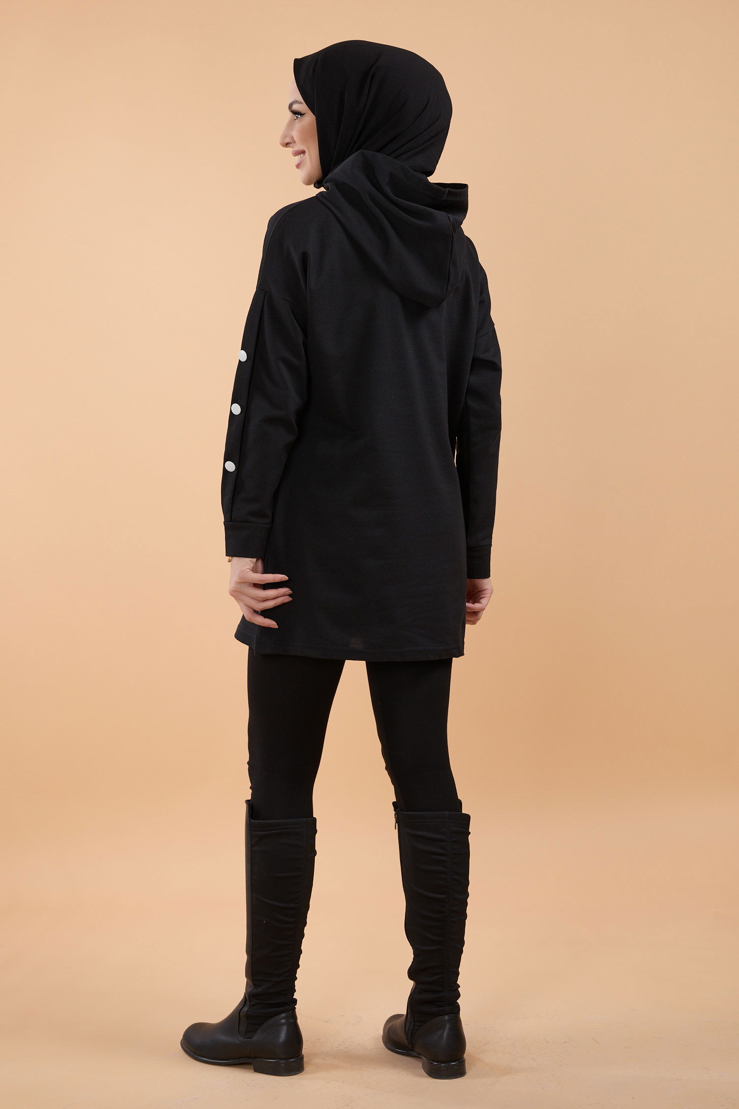 Sweat Siyah - 13067 - 4