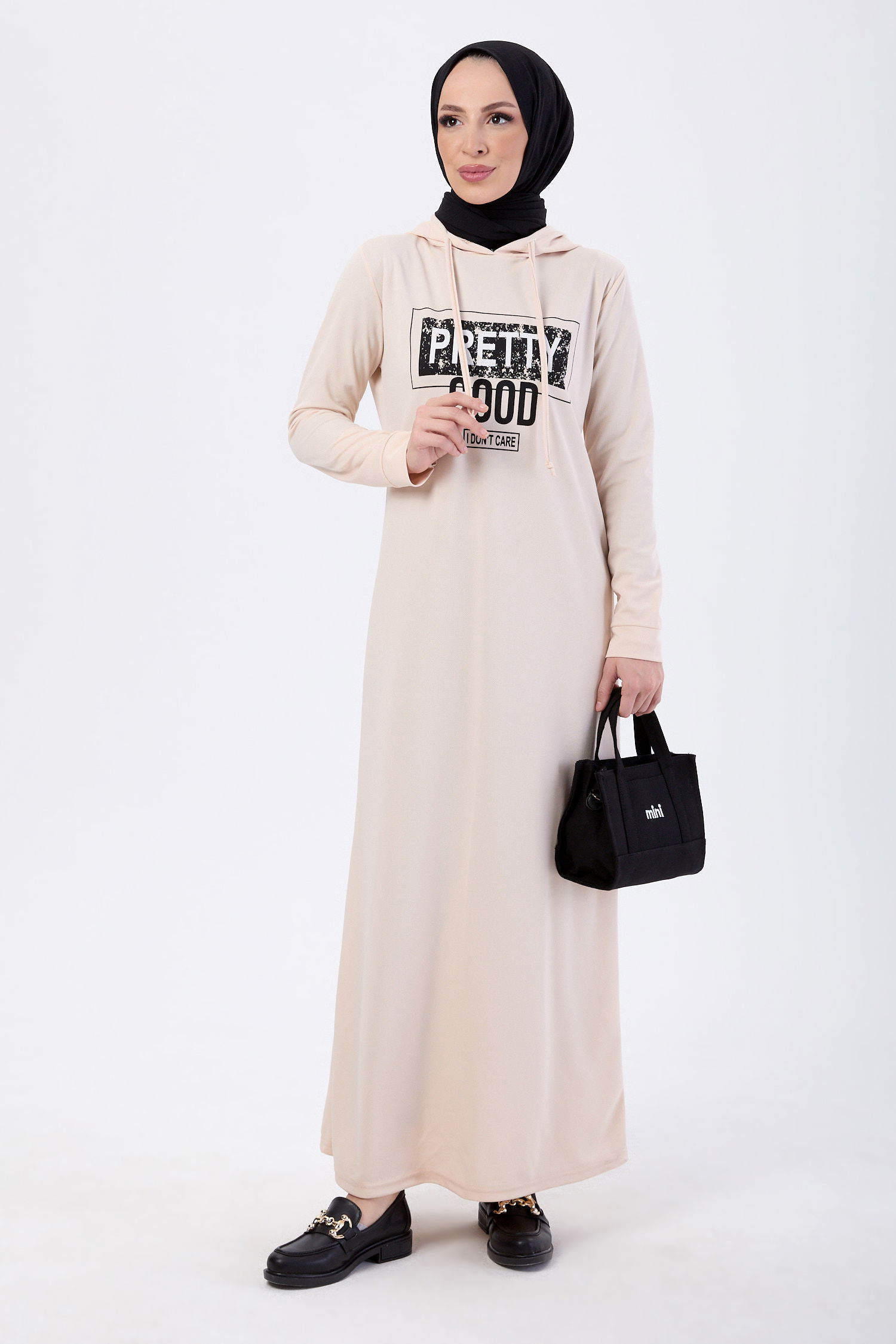 Elbise Bej - 13090 - 2