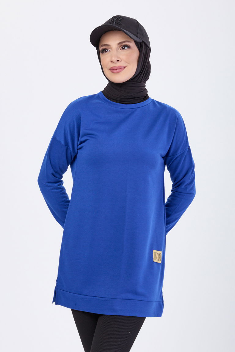 13094-SAKS Basic Tesettür Tunik - TOFİSA