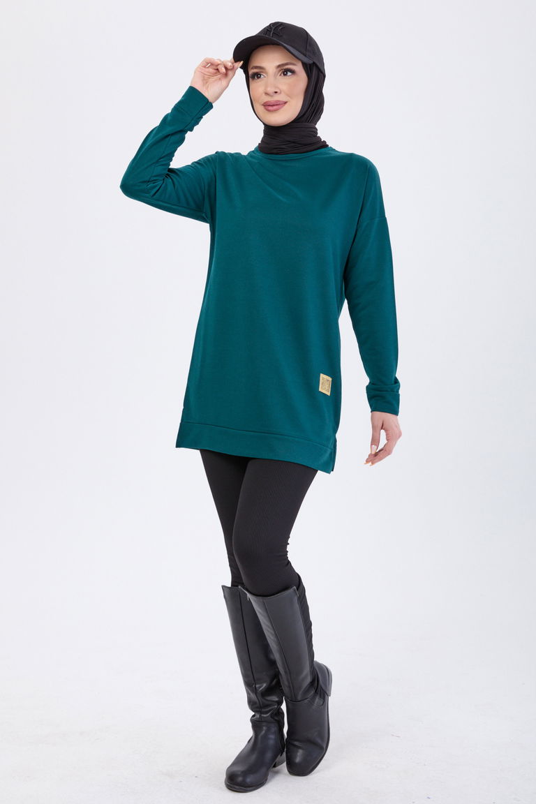 Sweat Zümrüt - 13094 - TOFİSA