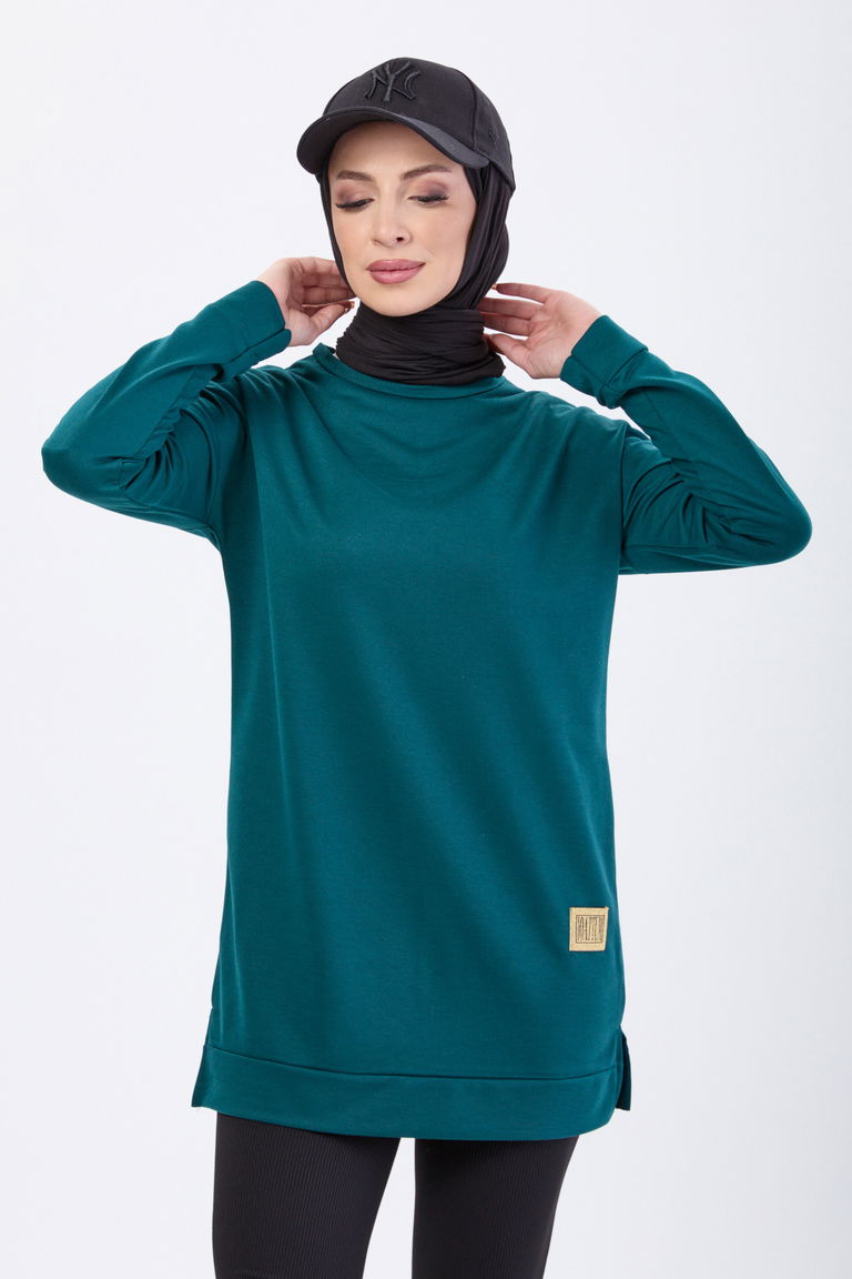 Sweat Zümrüt - 13094 - TOFİSA