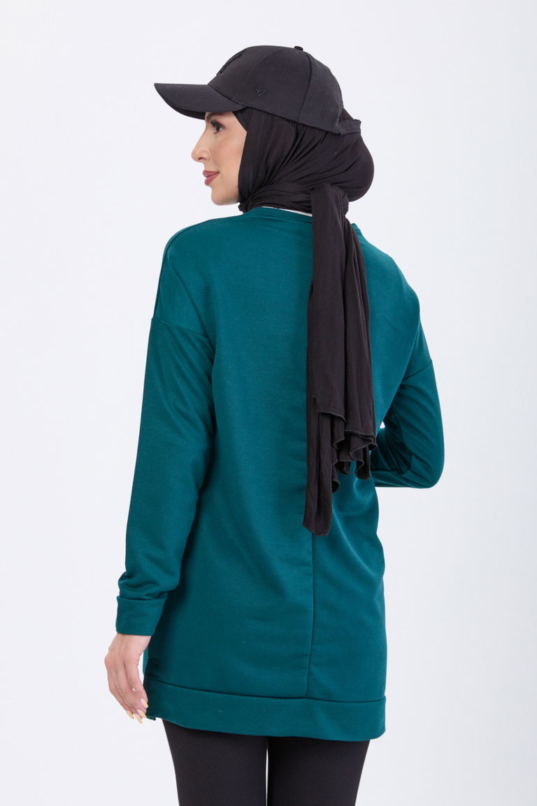 Sweat Zümrüt - 13094 - TOFİSA
