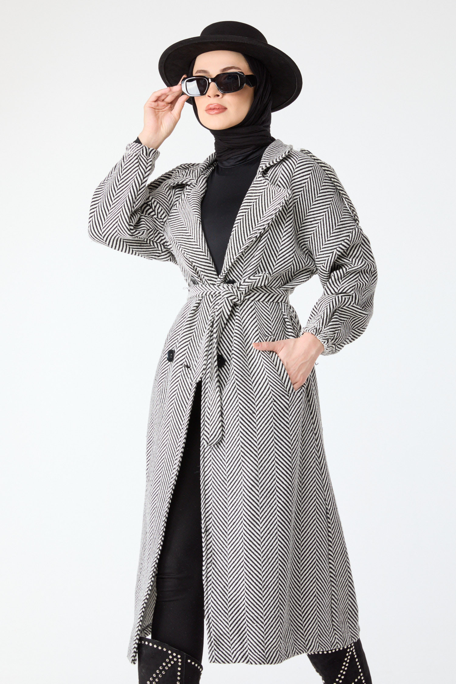 Beli Bağcıklı Kaban Beyaz - 13108 - 2