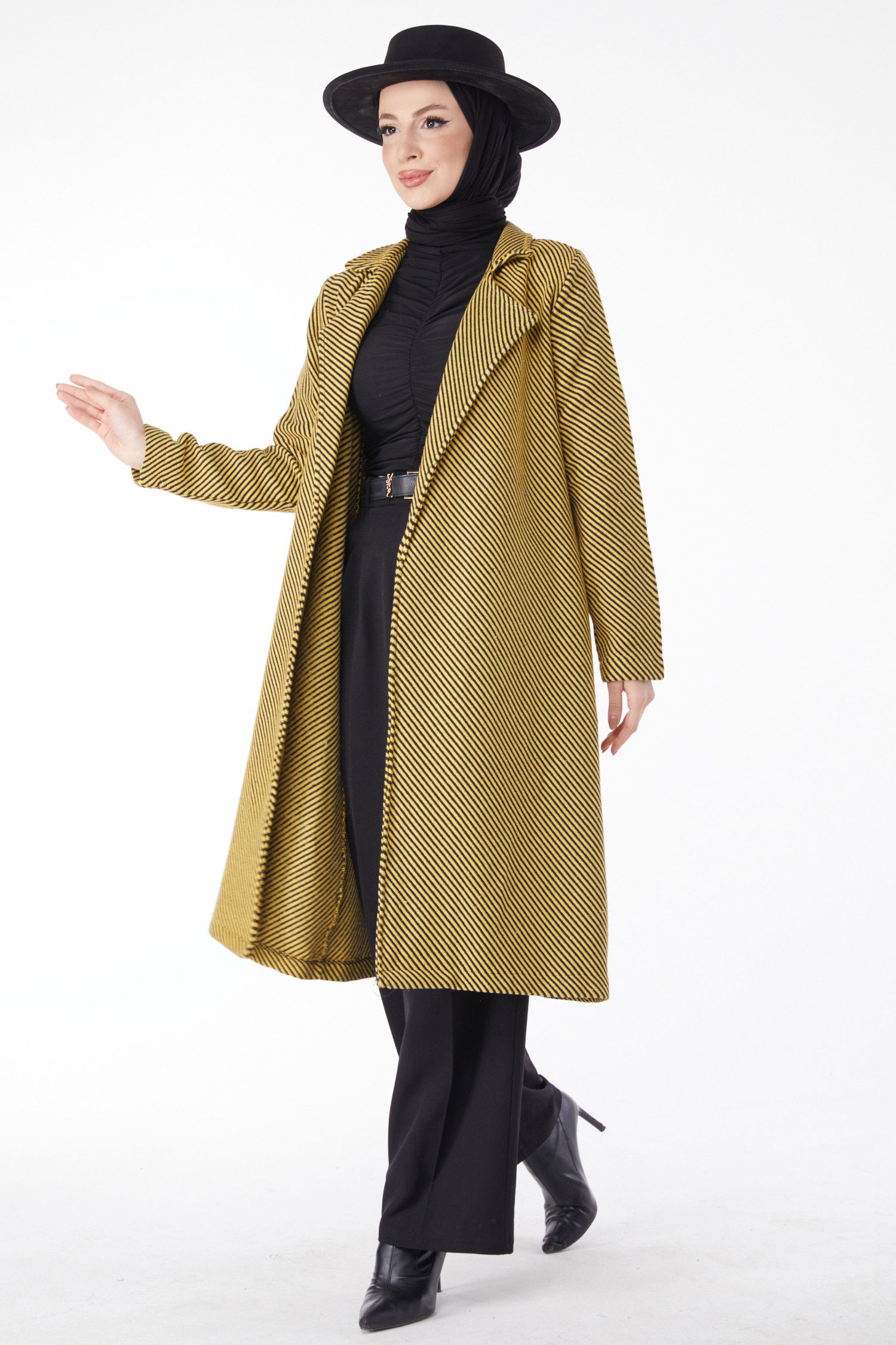 Kuşaklı Kaşe Kaban Sari - 13115 - 3