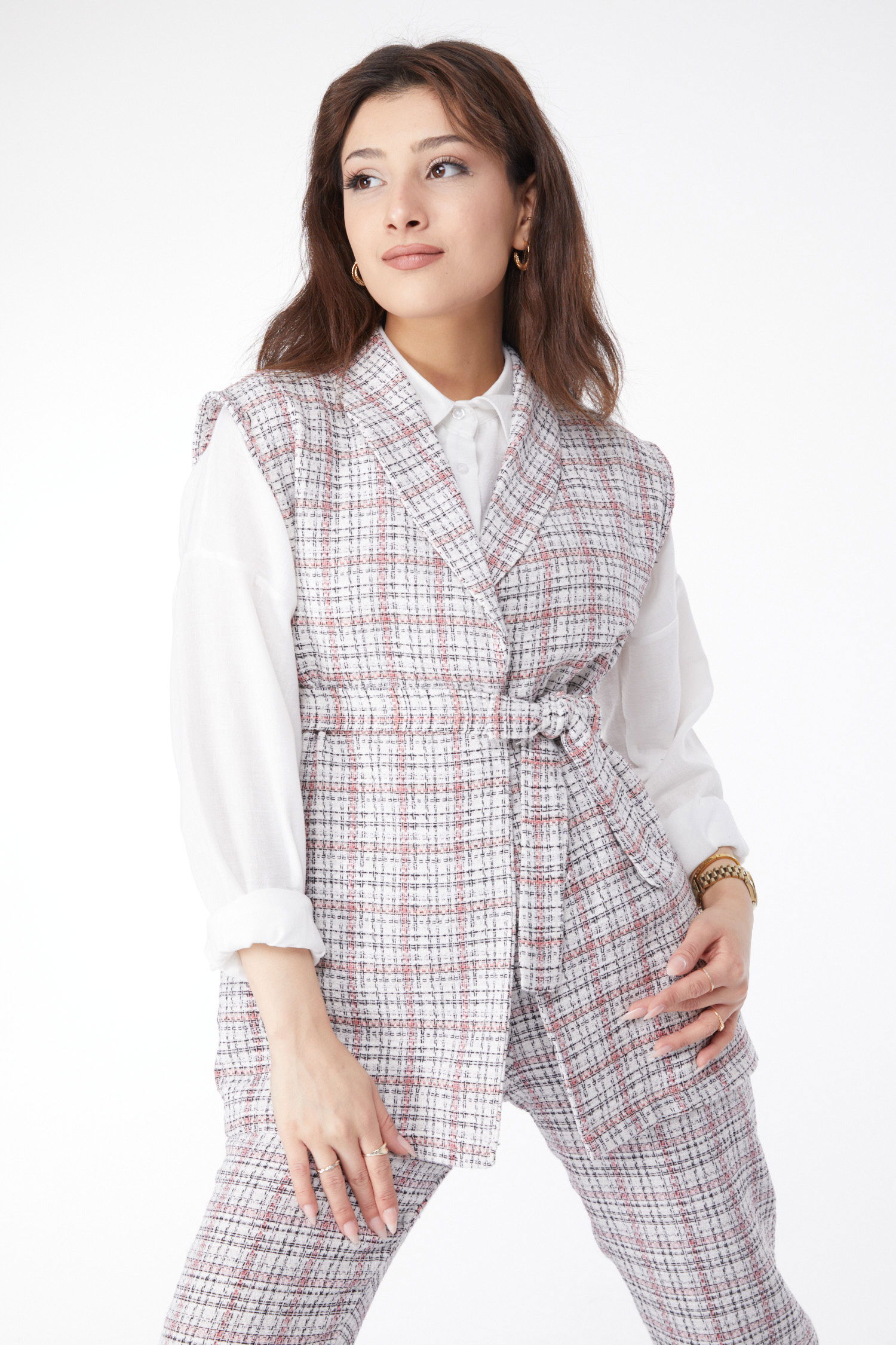 13117-GUL Yelek Pantolon - 3