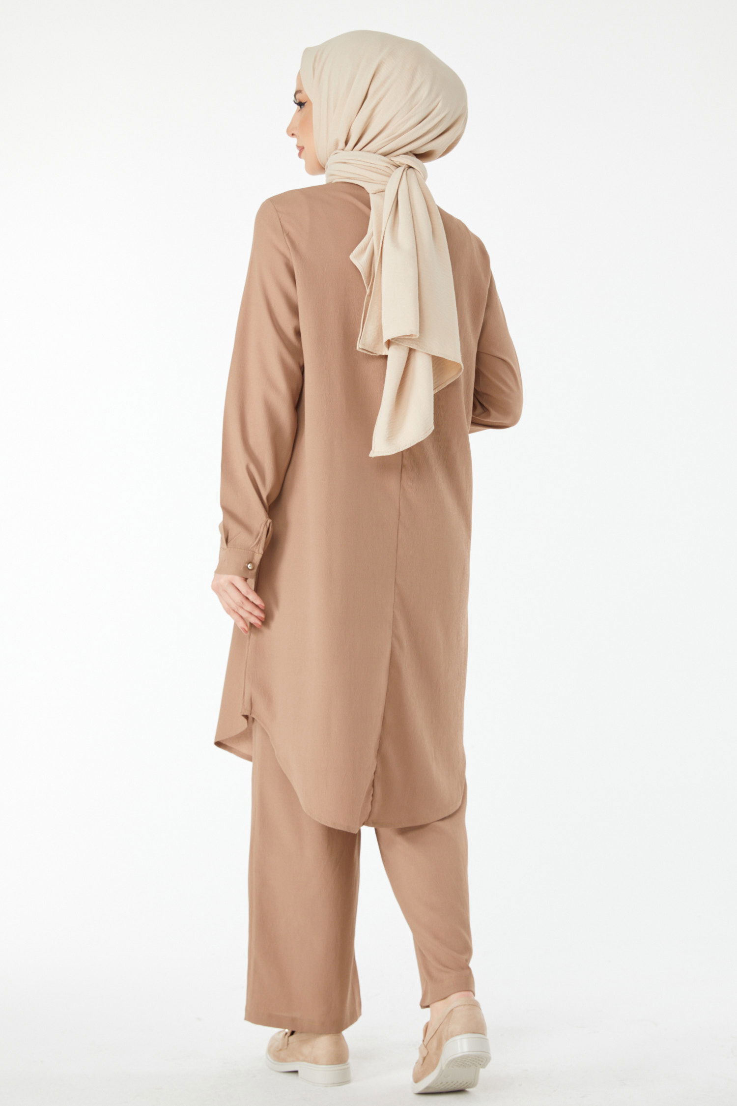 13122-BEJ Tunik Pantolon - 6