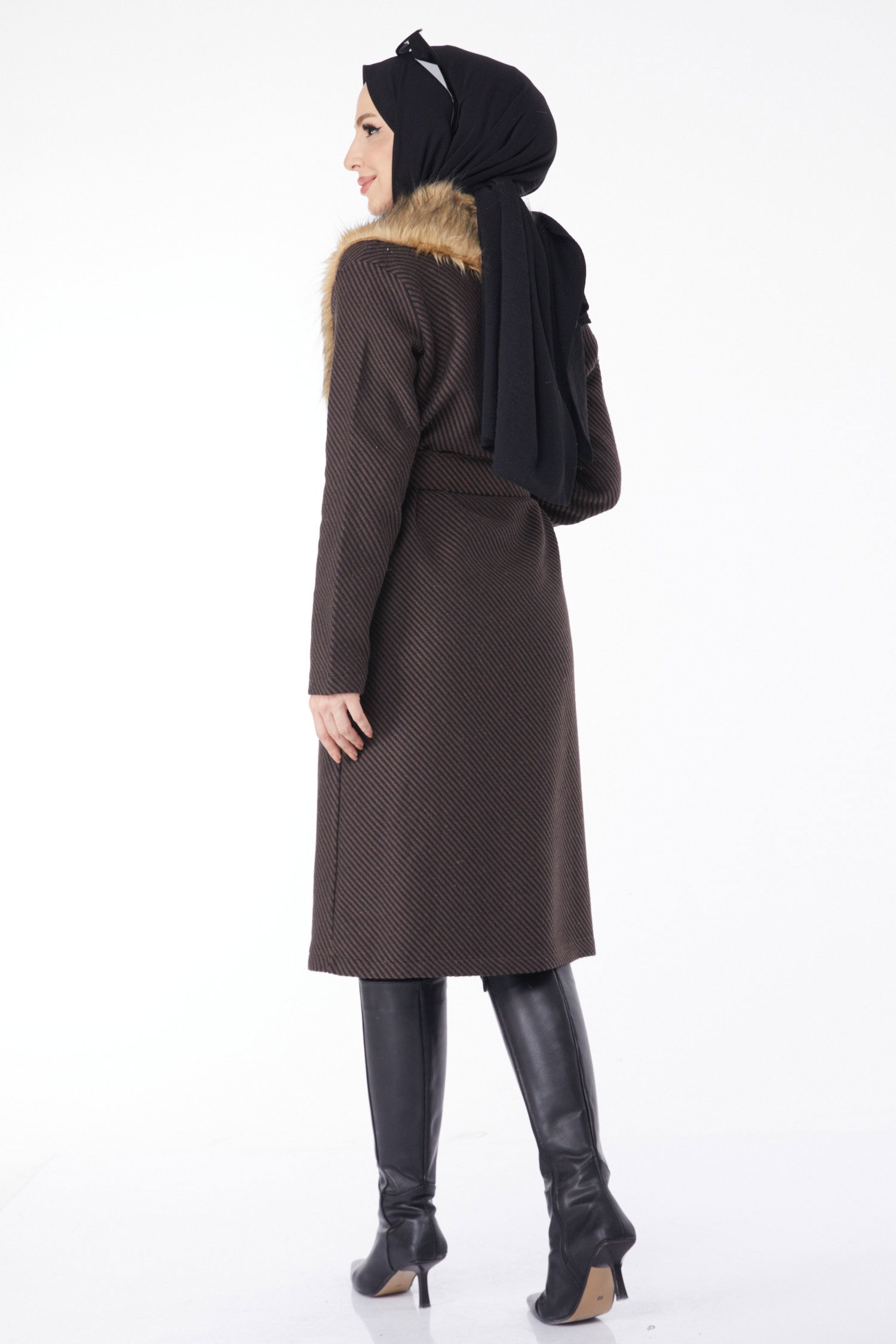 Kürklü Kaban Kahve - 13127 - 5