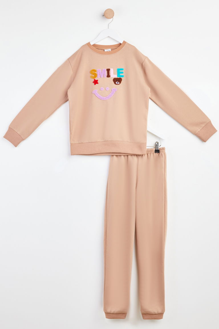 18002-BISKUVI Çocuk Baskılı Takım - TOFİSA