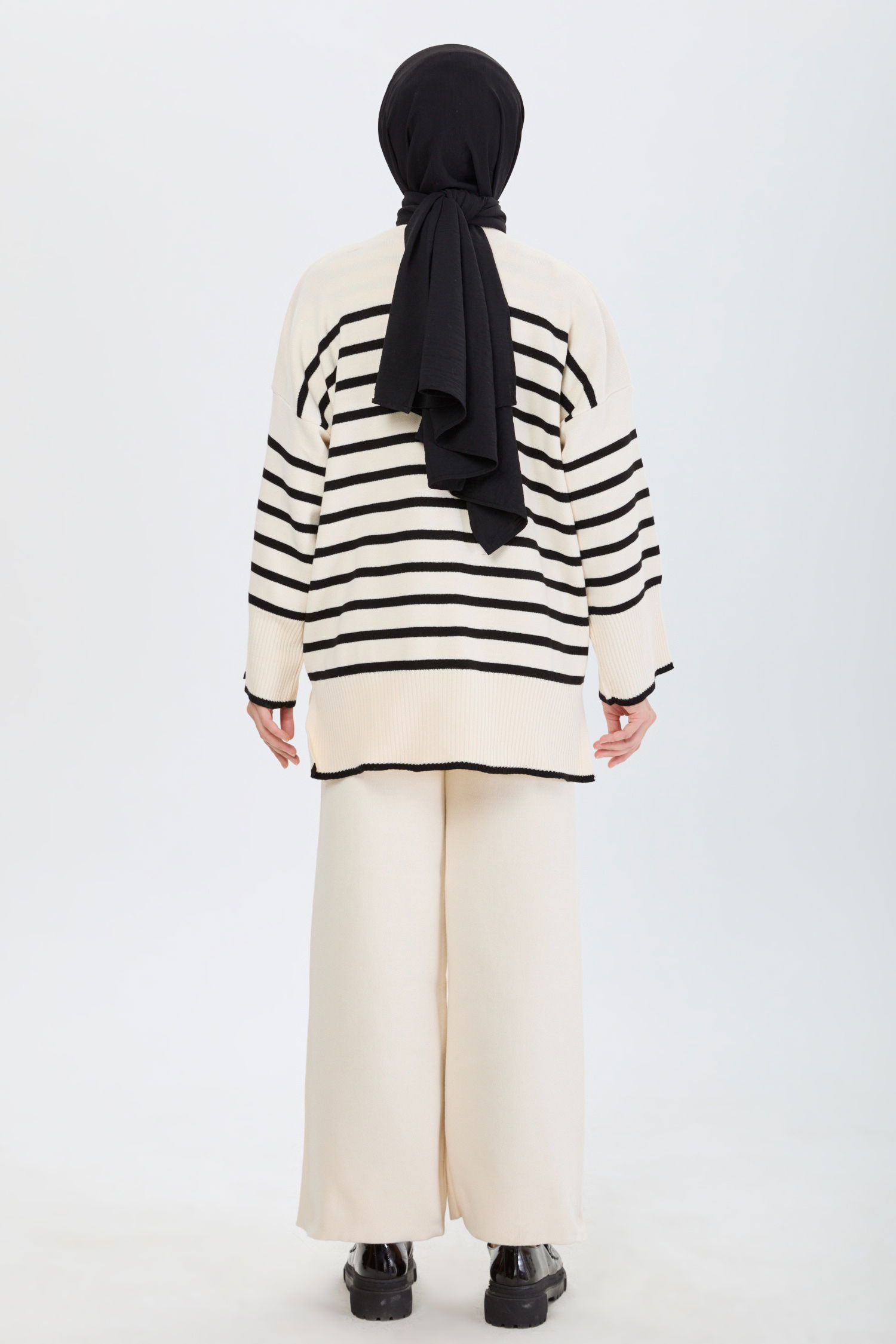 Tunik Pantolon Krem - 21125 - 6