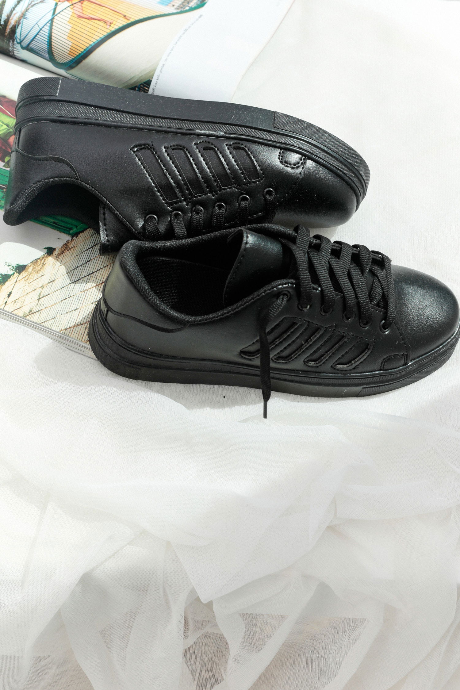 21143-SIYAH Ayakkabı - 4