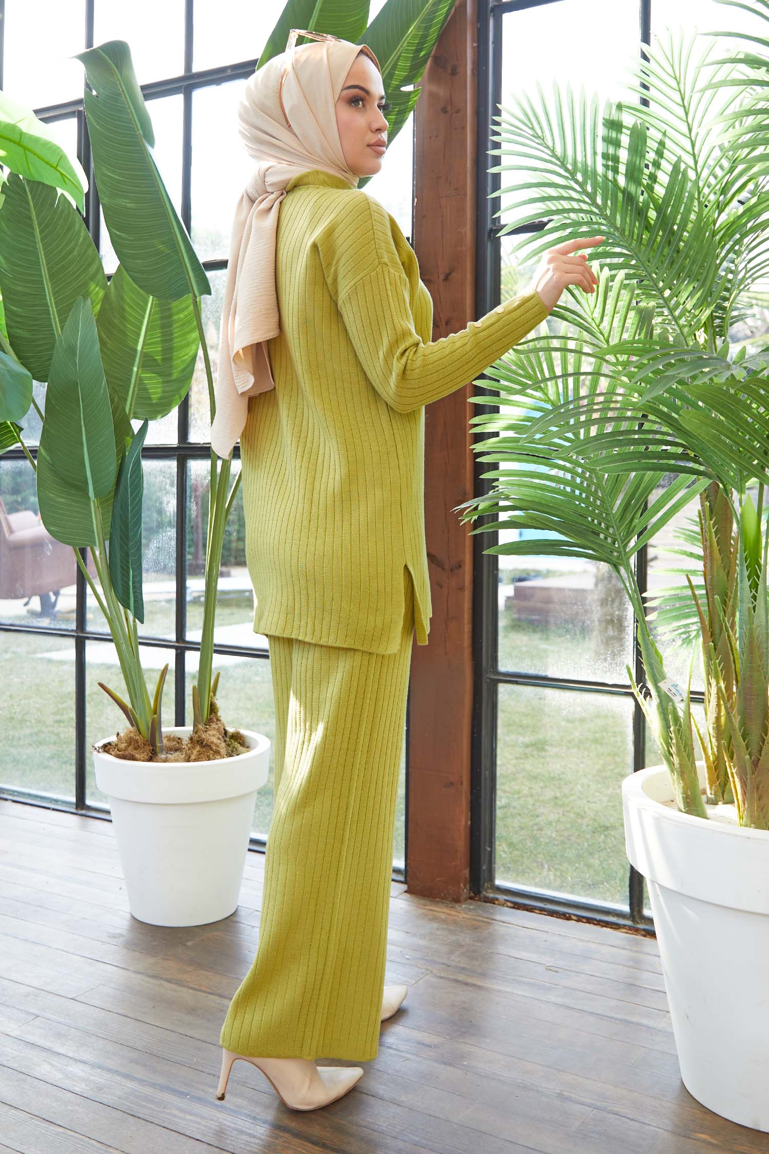 Tunik Pantolon Fistikyeşili - 21231 - 6