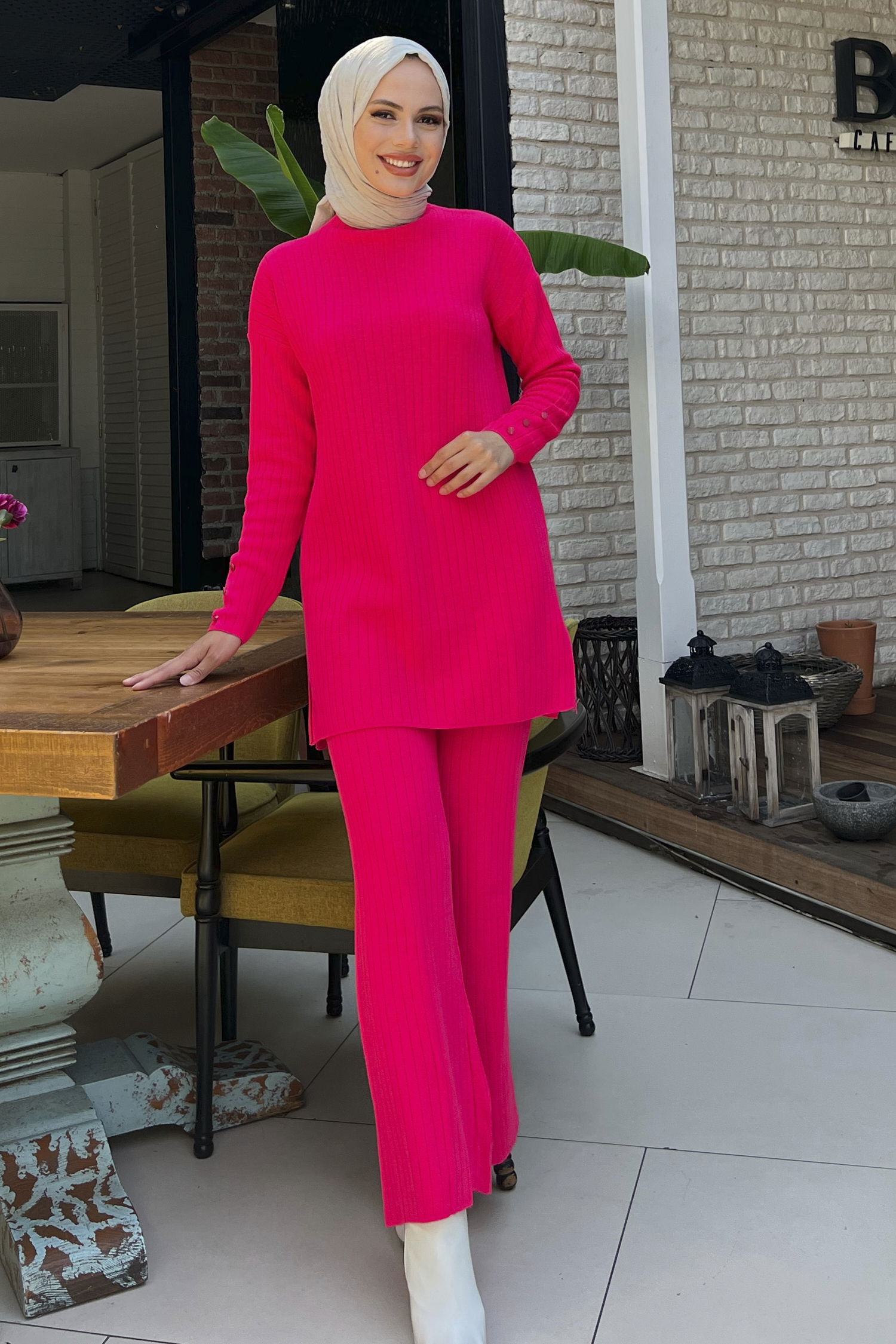 21231-FUSYA Tunik + Pantolon - 3