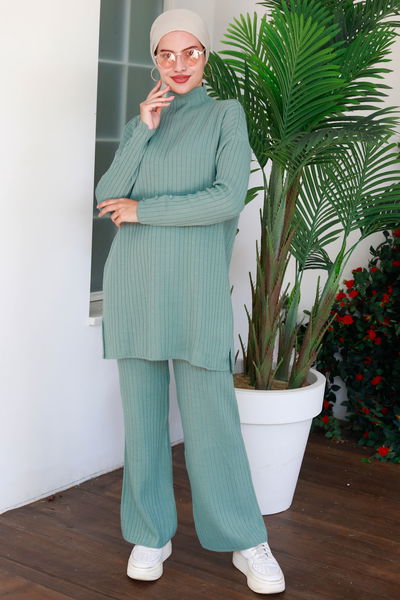 21231-MINT Tunik + Pantolon 