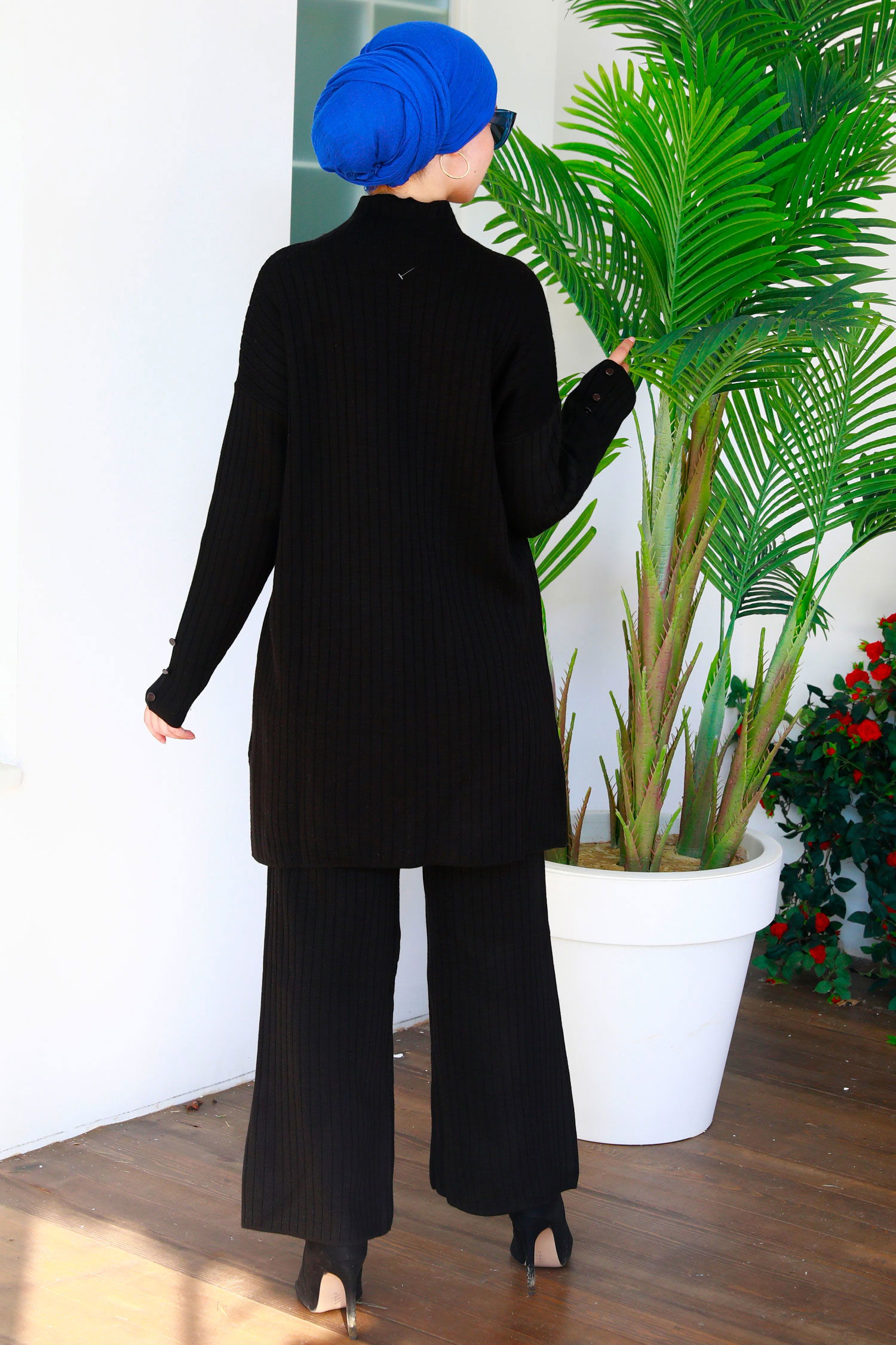 21231-SIYAH Tunik + Pantolon - 6