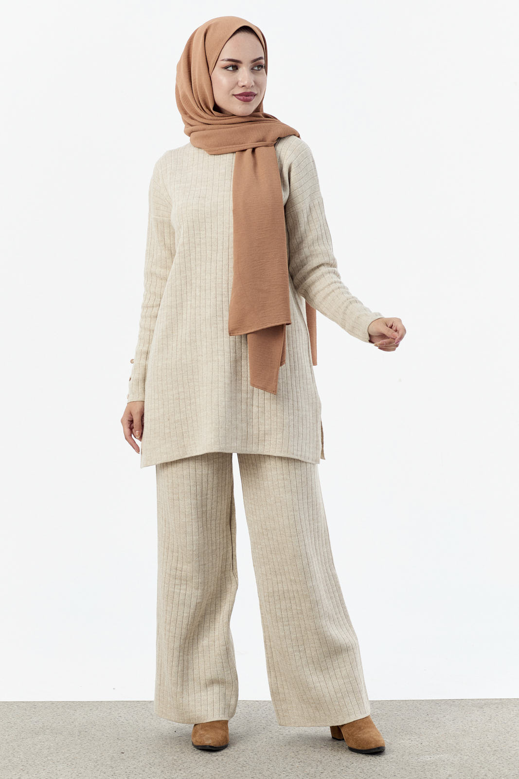 21231-TAŞ Tunik + Pantolon - 2