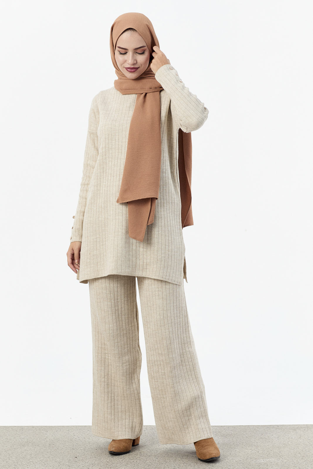 21231-TAŞ Tunik + Pantolon - 3