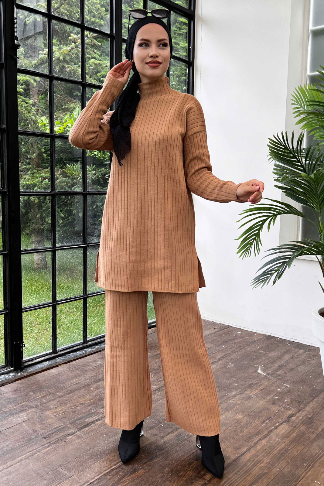 21231-VIZON Tunik + Pantolon - 5