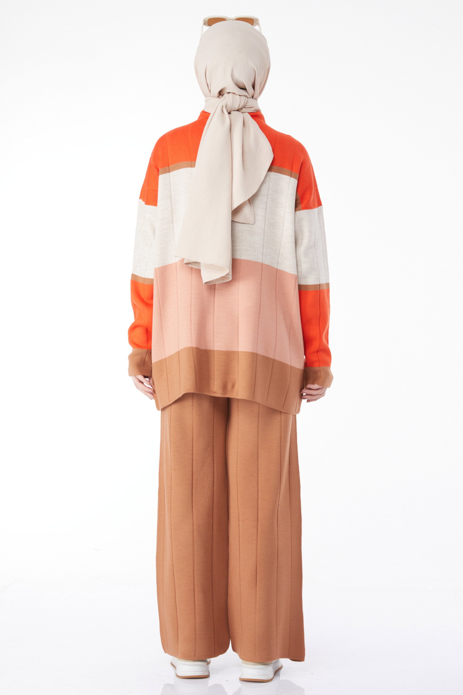 21796-ORANJ Tunik Pantolon - 2