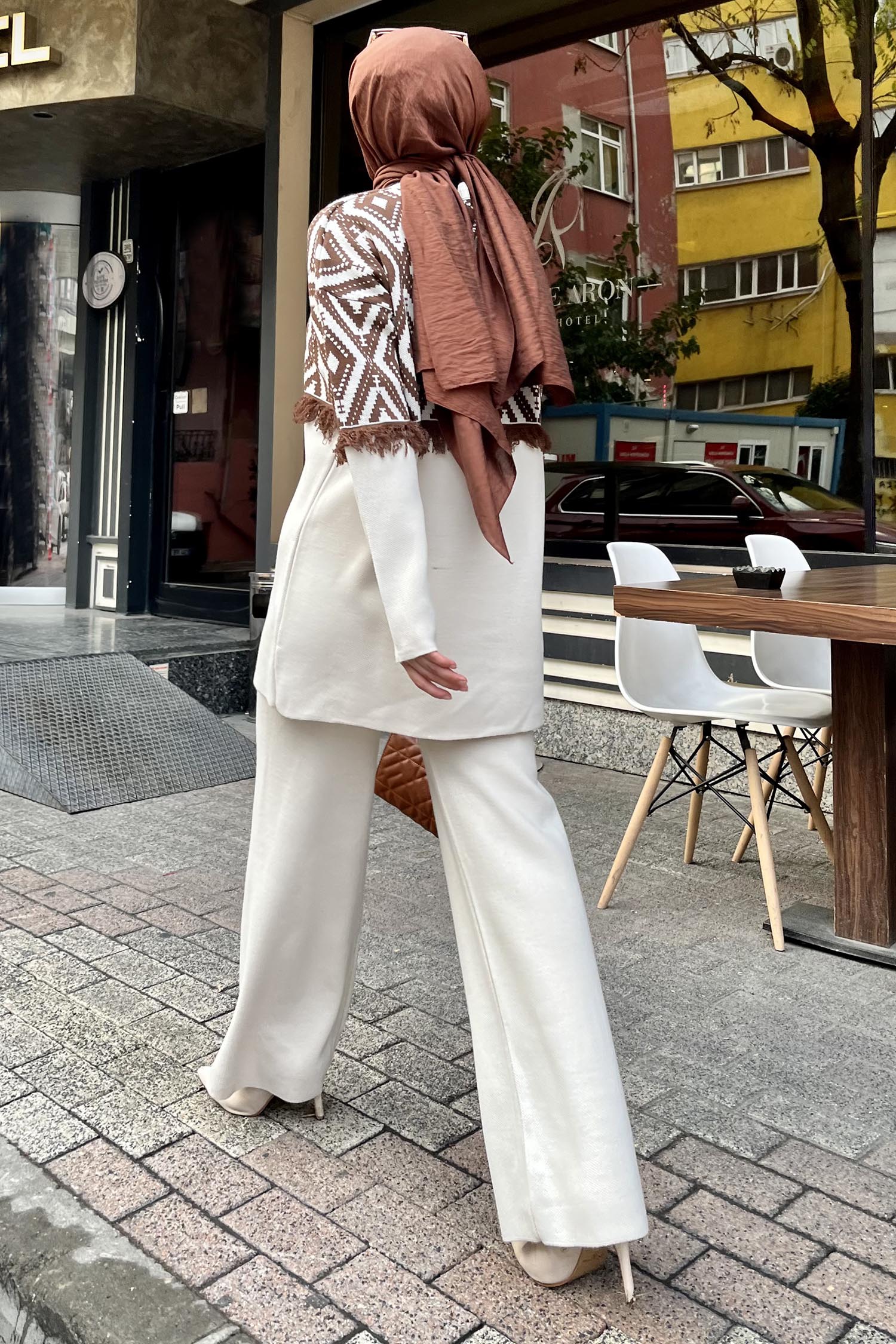 21808-TAS Triko Tunik Pantolon - 3